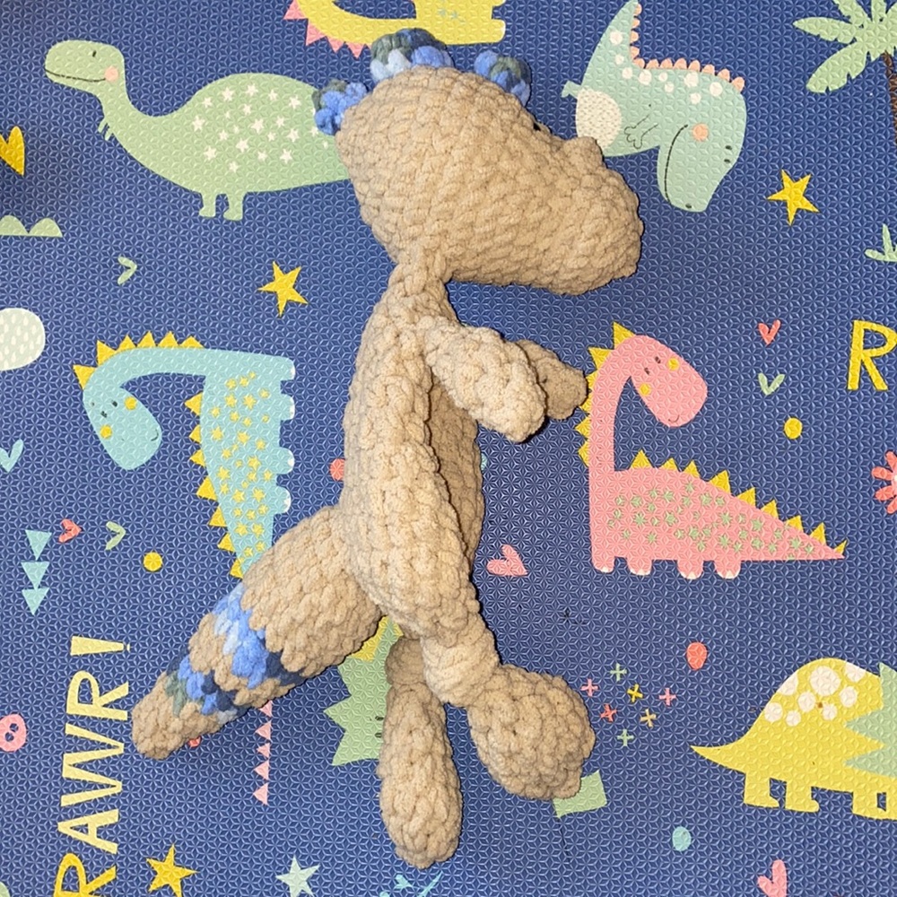 Mini Crochet Dino Lovey